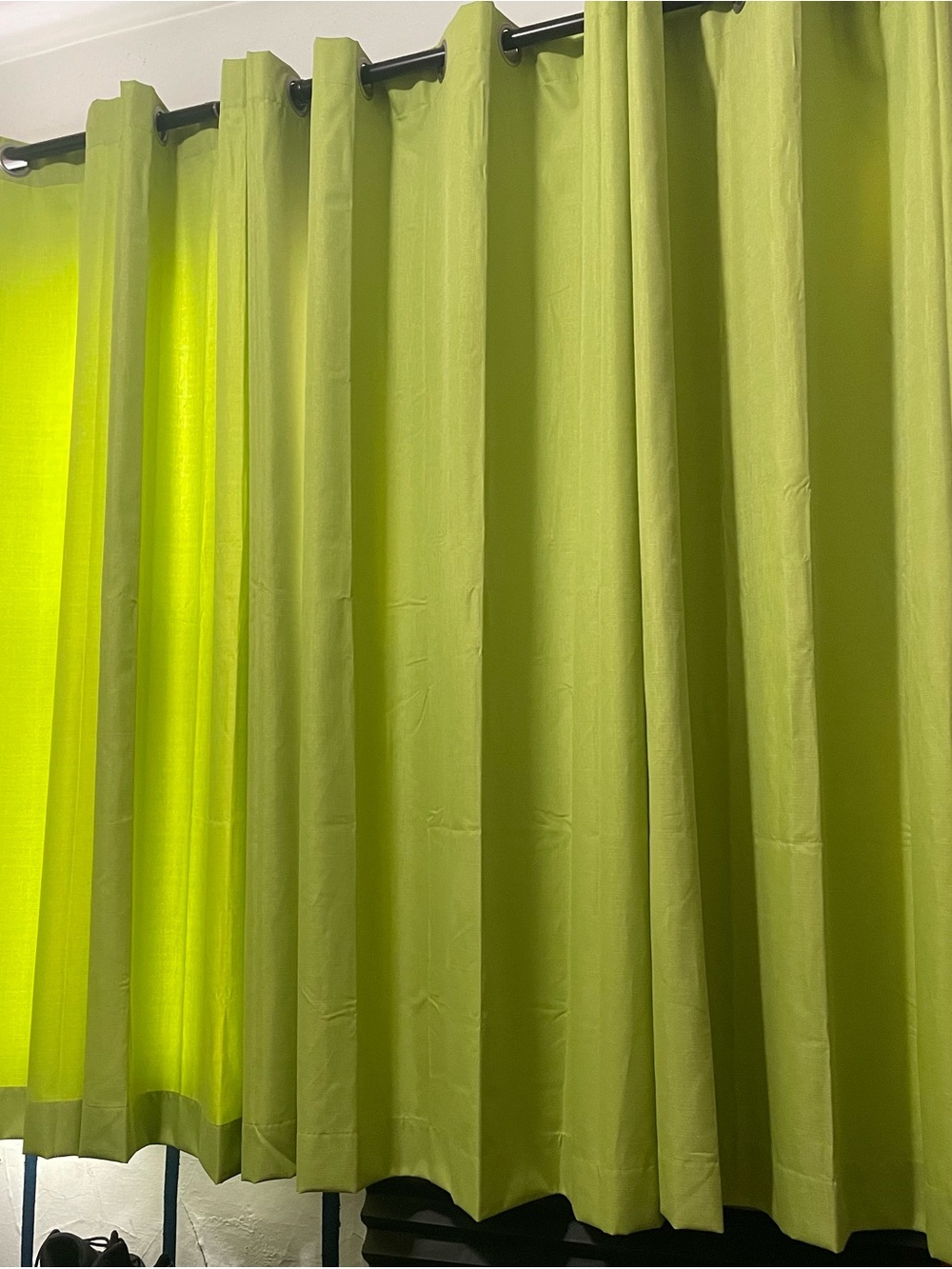 6 Green Curtain Panel - Premium Home Accents 42x63
